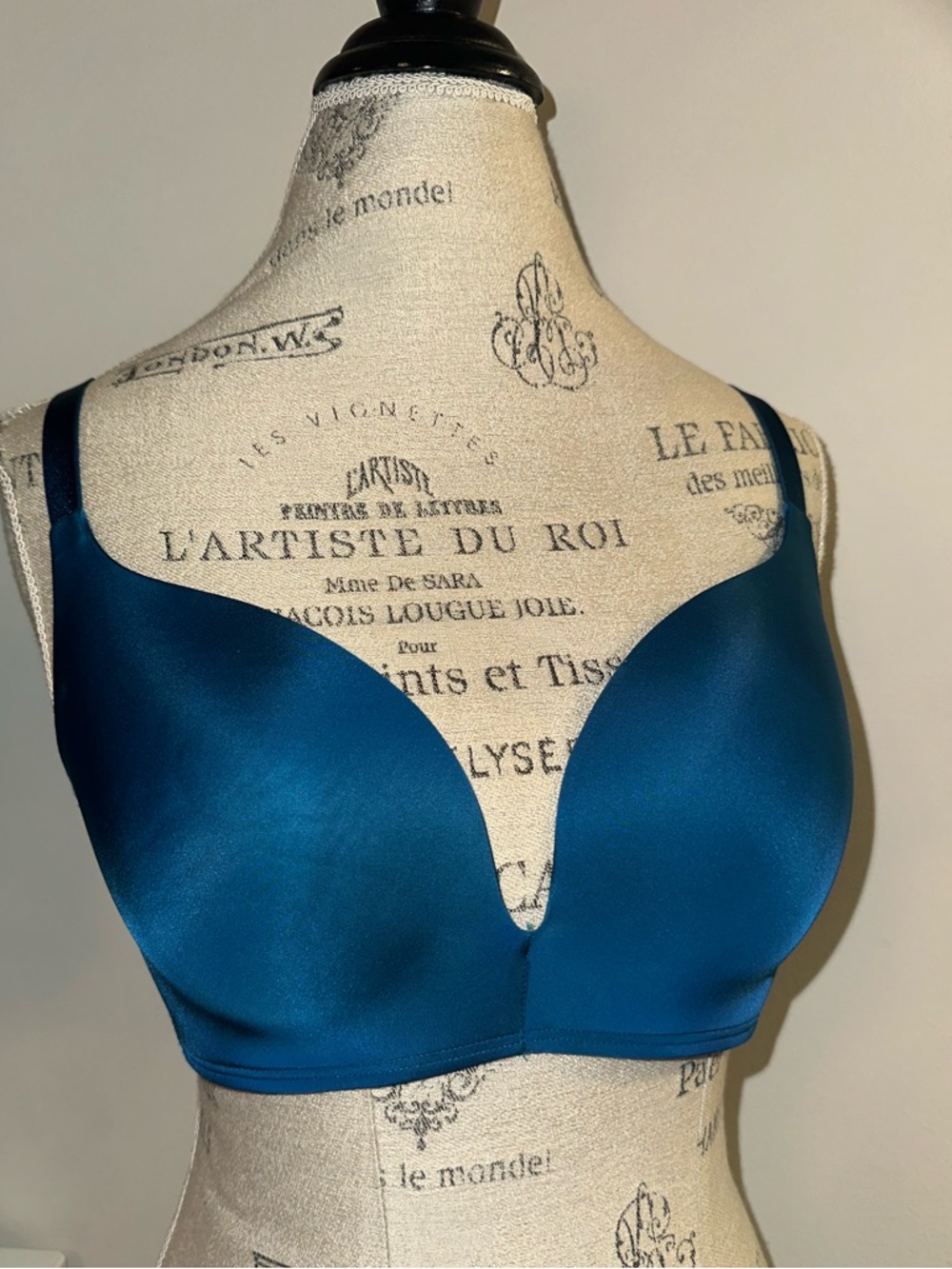 NEW Maidenform “Love The Lift” Push Up Bra Padded Wireless DM1192 Teal 36C NWOT